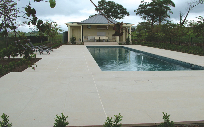 pool surrounds natural stone