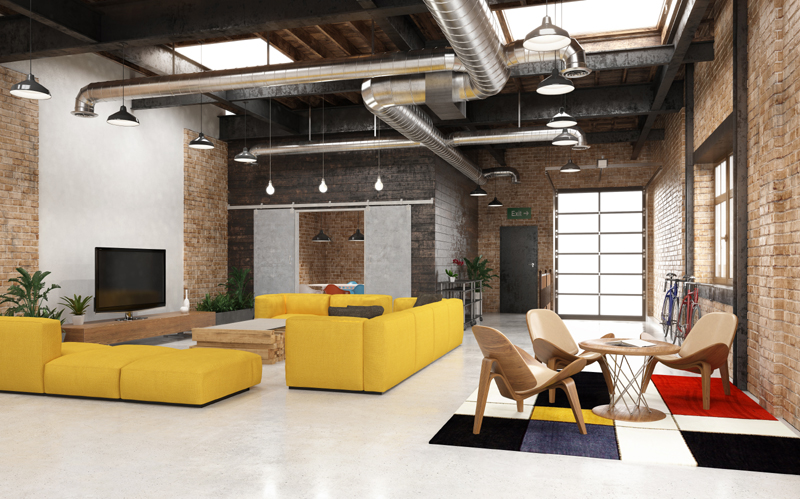 industrial look interior