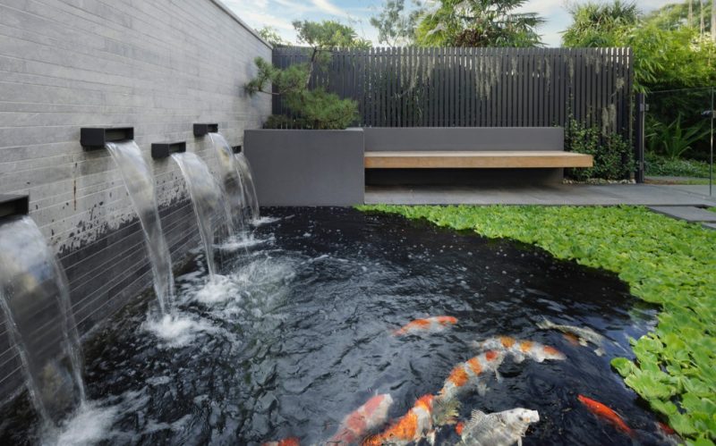 granite garden koi pond