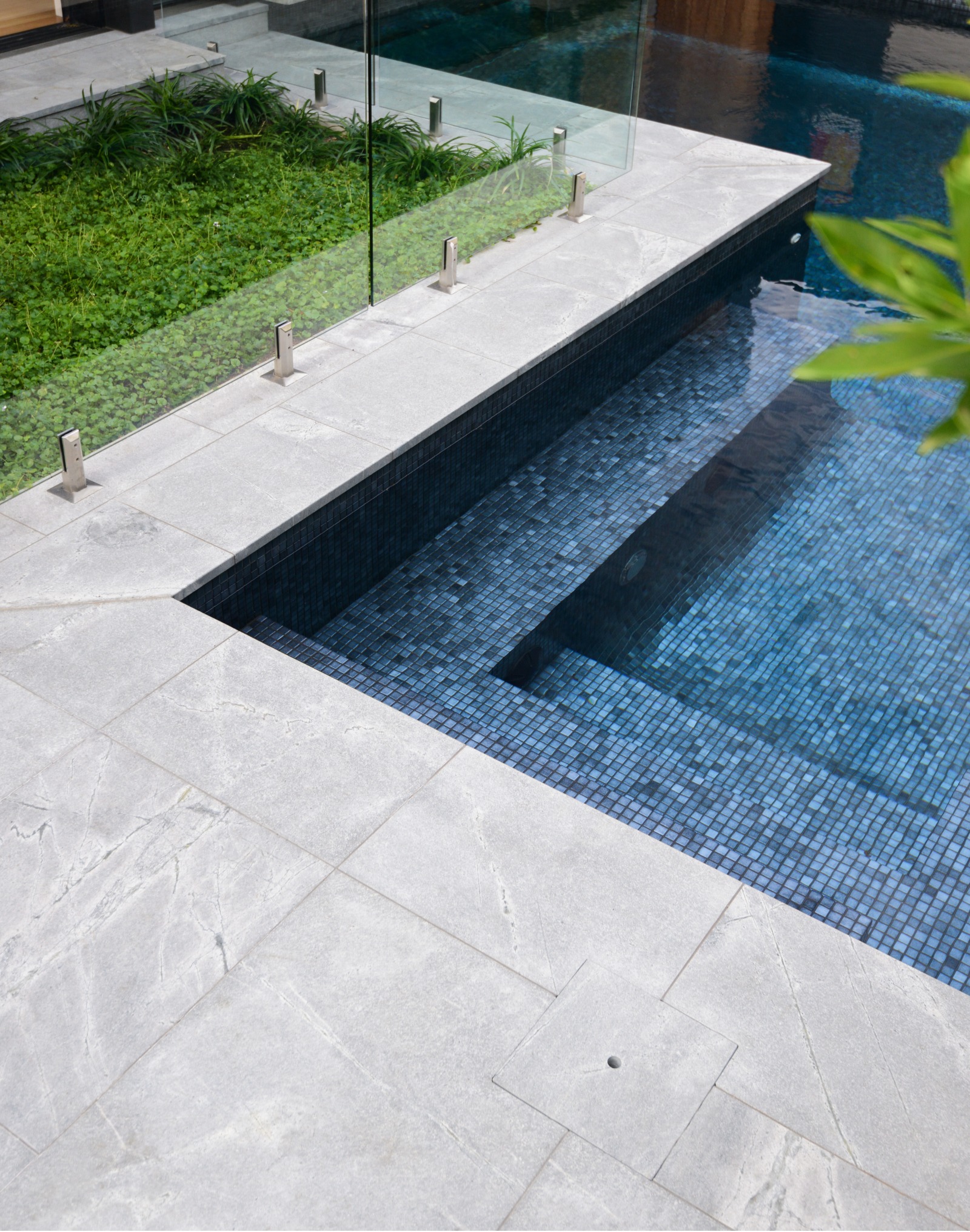 granite pool coping