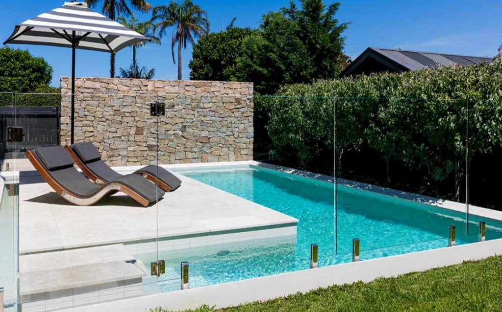 outdoor pool sandstone