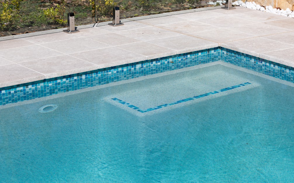 pool waterline mosaic