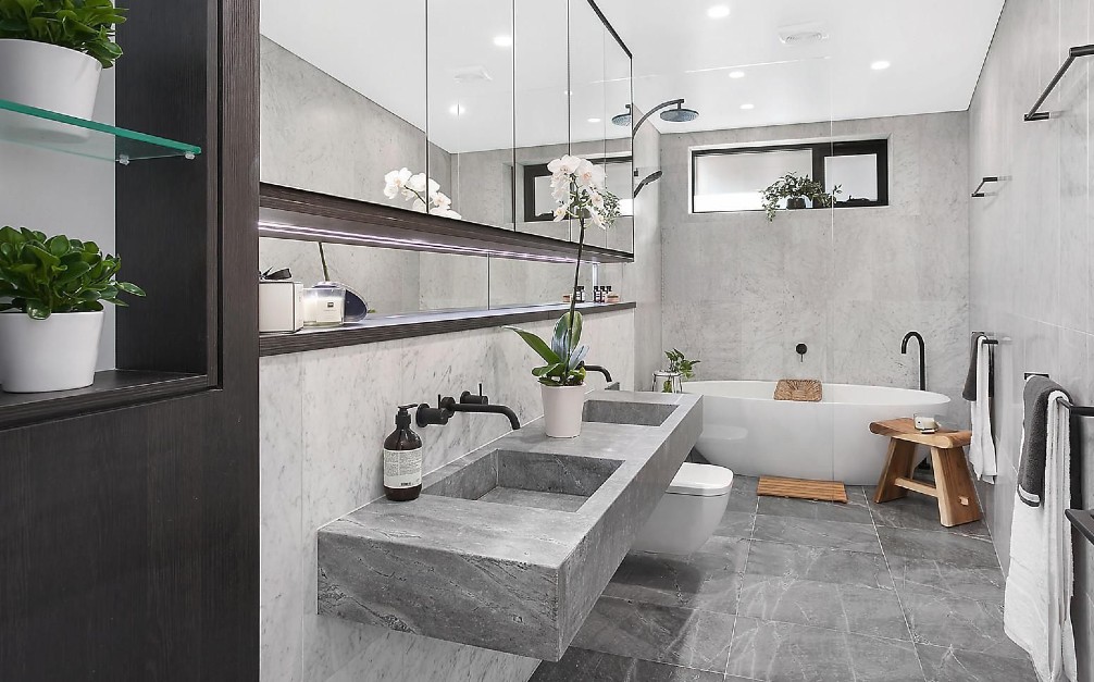 granite bathroom