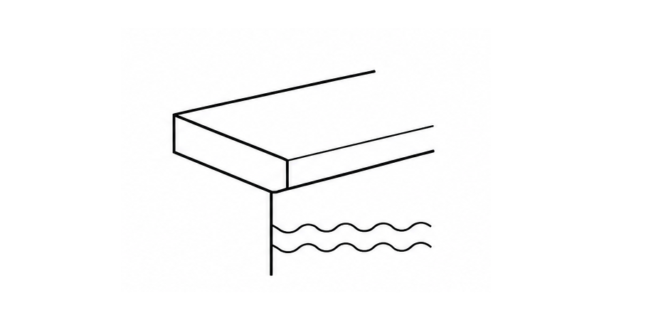 Square Edge Coping