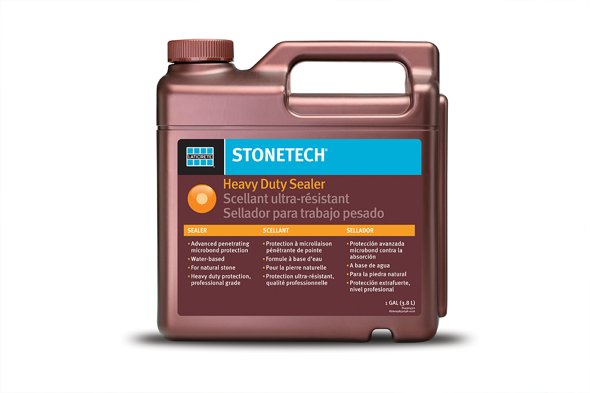 Heavy Duty Sealer protecting marble, granite, and natural stone surfaces